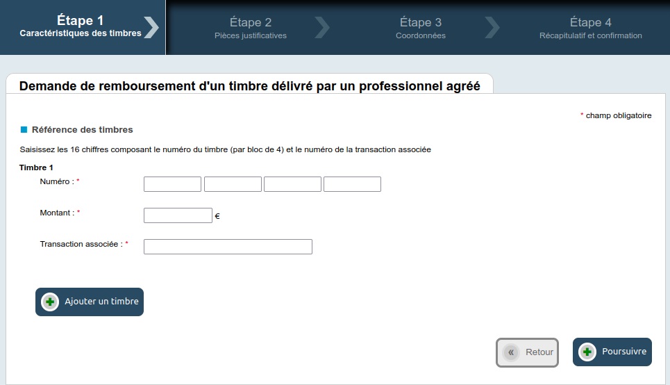 illustration graphique remboursement ajout timbre pro