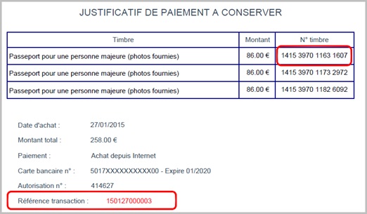 illustration graphique exemple de justificatif achat