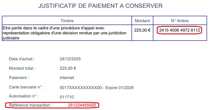 illustration graphique exemple de justificatif achat